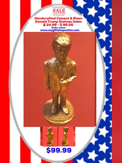 Collection Donald Trump Risen Statues $49.99