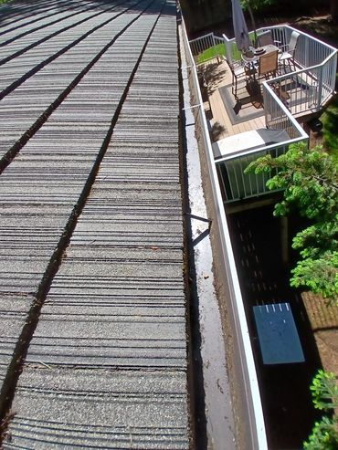 roof and Gutters nice and clean.