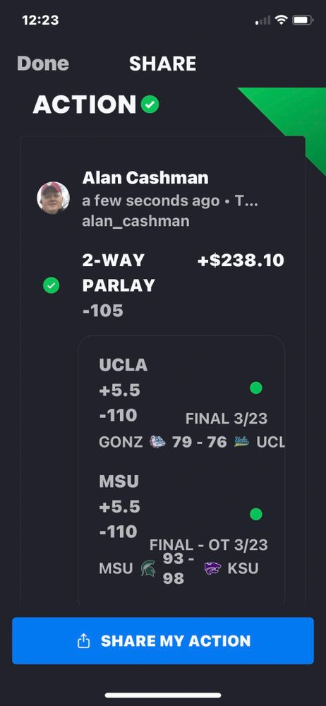 Our Subscriber Play CBB Teaser is a Winner on Thursday