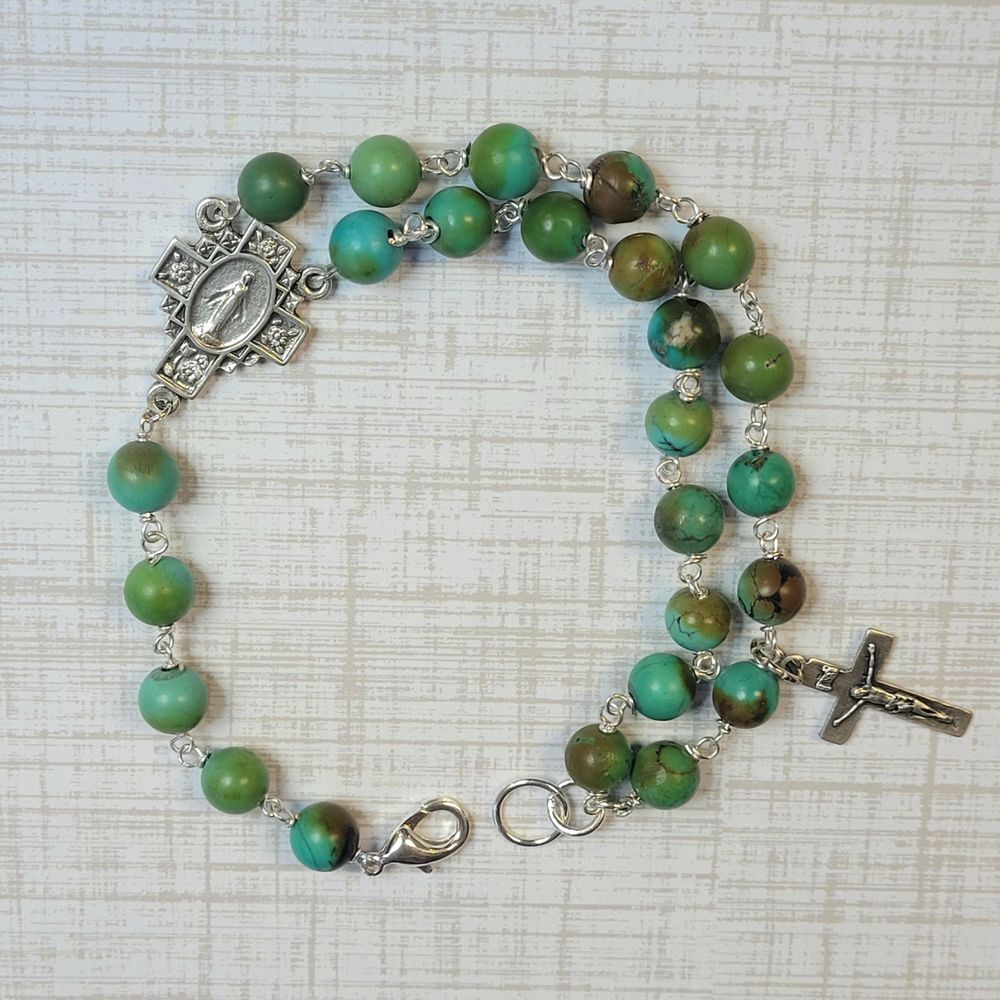 Two decade rosary bracelet