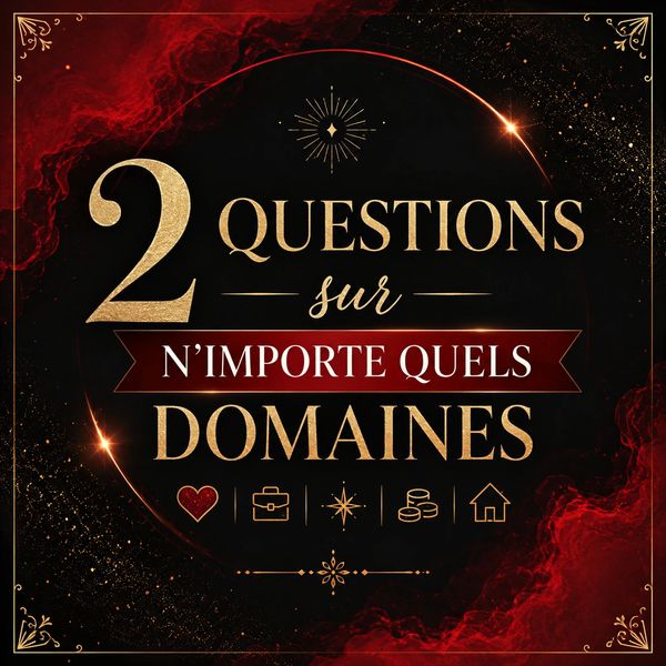 Affiche sur deux questions dans divers domaines.