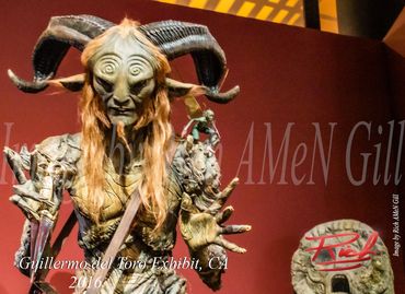 Image by Rich Gill (Rich AMeN Gill), LACMA, 2016, Guillermo Del Toro Exhibit, Faun, Pan's Labyrinth