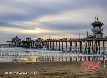 Photography by Richard Gill, Southern California Piers, Seal Beach, Orange County Piers