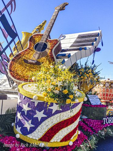 2019 Rose Parade Float Images...Photos taken by Rich AMeN Gill...