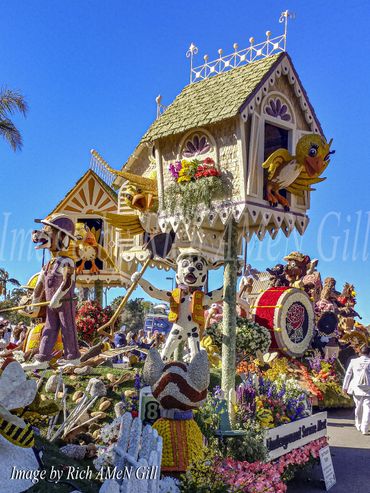 2019 Rose Parade Float Images...Photos taken by Rich AMeN Gill...