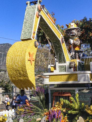 2019 Rose Parade Float Images...Photos taken by Rich AMeN Gill...