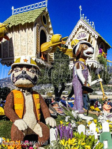 2019 Rose Parade Float Images...Photos taken by Rich AMeN Gill...