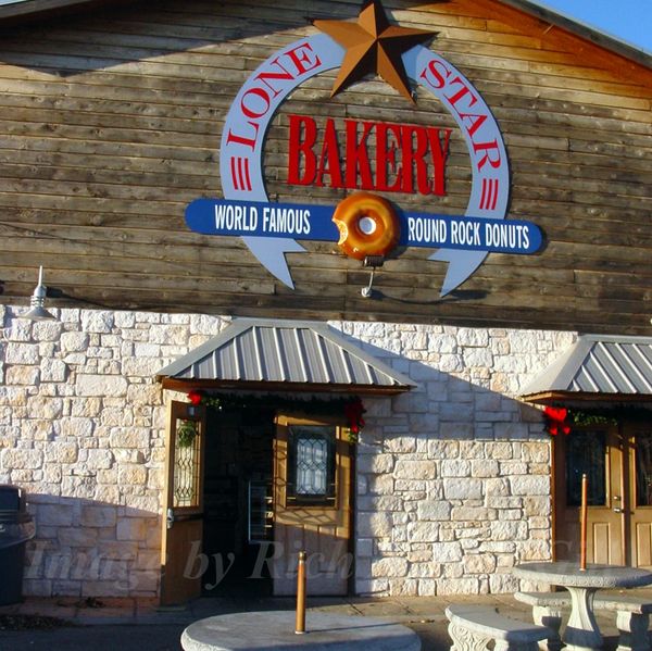 Rich Gill, Round Rock Donuts, yellow donuts, round rock texas, convertible mustang,