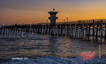 Photography by Richard Gill, Seal Beach, Discover the Piers of Southern California,
Orange County.