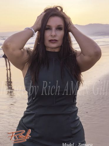 Image 10 by Rich Gill (Rich AMeN Gill), Model, Piers, Santa Monica, Sunset, Tamara, Beach