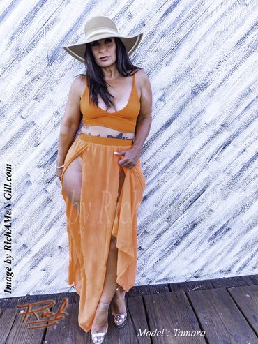 Image 04 by Rich Gill (Rich AMeN Gill), Model, Piers, Santa Monica, Sunset, Tamara, Beach