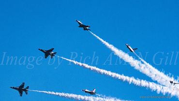 Image 08 by Rich Gill (Rich AMeN Gill), California, Air Show, Thunderbirds, Huntington