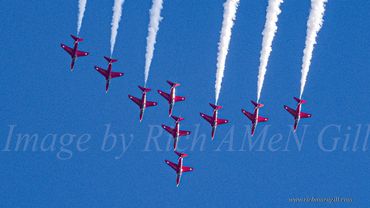Image by Rich Gill (Rich AMeN Gill), California, Air Show, Red Arrows, Huntington