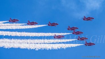 Image 01 by Rich Gill (Rich AMeN Gill), California, Air Show, Red Arrows, Huntington