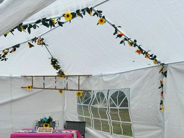 Wedding tent, party tent, a tent just to keep the sun off you we got it!