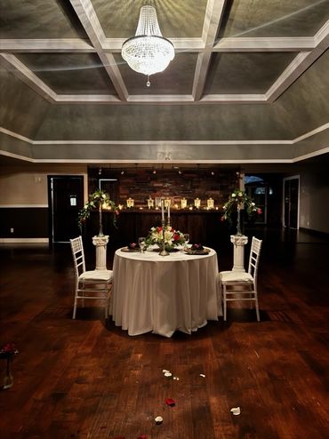 Proposal Dinner in The Loft