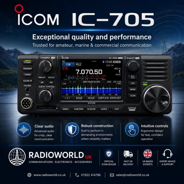 Authorised Icom dealer providing high‑performance communication equipment with specialist support an