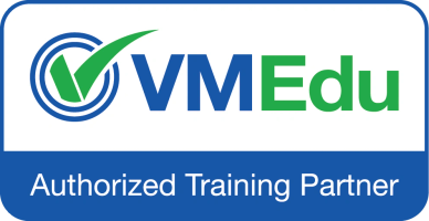 VM Edu Authorized Training Partner logo.