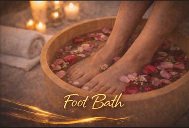 foot bath, detox, detoxification, relaxation, healing,