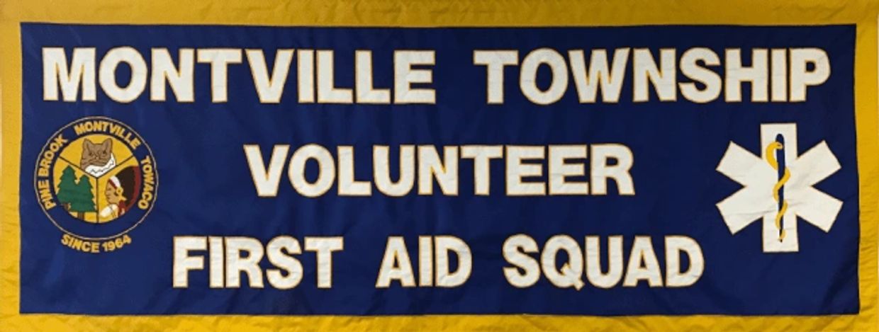 Montville Township Volunteer First Aid Squad Banner