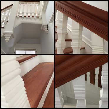 Details from interior restoration of a 6,848sqft 1850 single family home in Cold Spring, NY