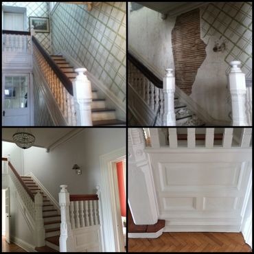 Interior restoration of a 6,848sqft 1850 single family home in Cold Spring, NY