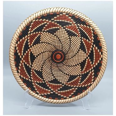 Native American Inspired Basket Illusion Bowl