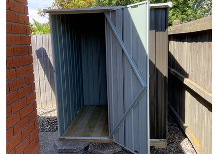 You see this great little garden shed. You buy