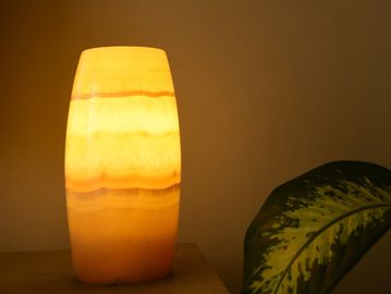 Egyptian Alabaster Lighting Unit