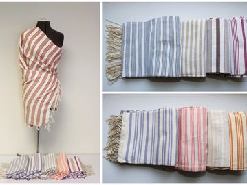 Handwoven Cotton Beach Towels

