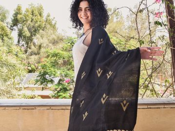 Egyptian Hand-woven scarf 