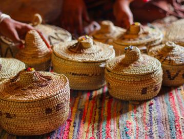 Handmade Shalaten Baskets
