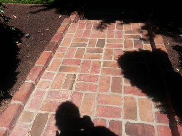 brick bricks brickwork steps masonry custom patio patios driveway restoration design