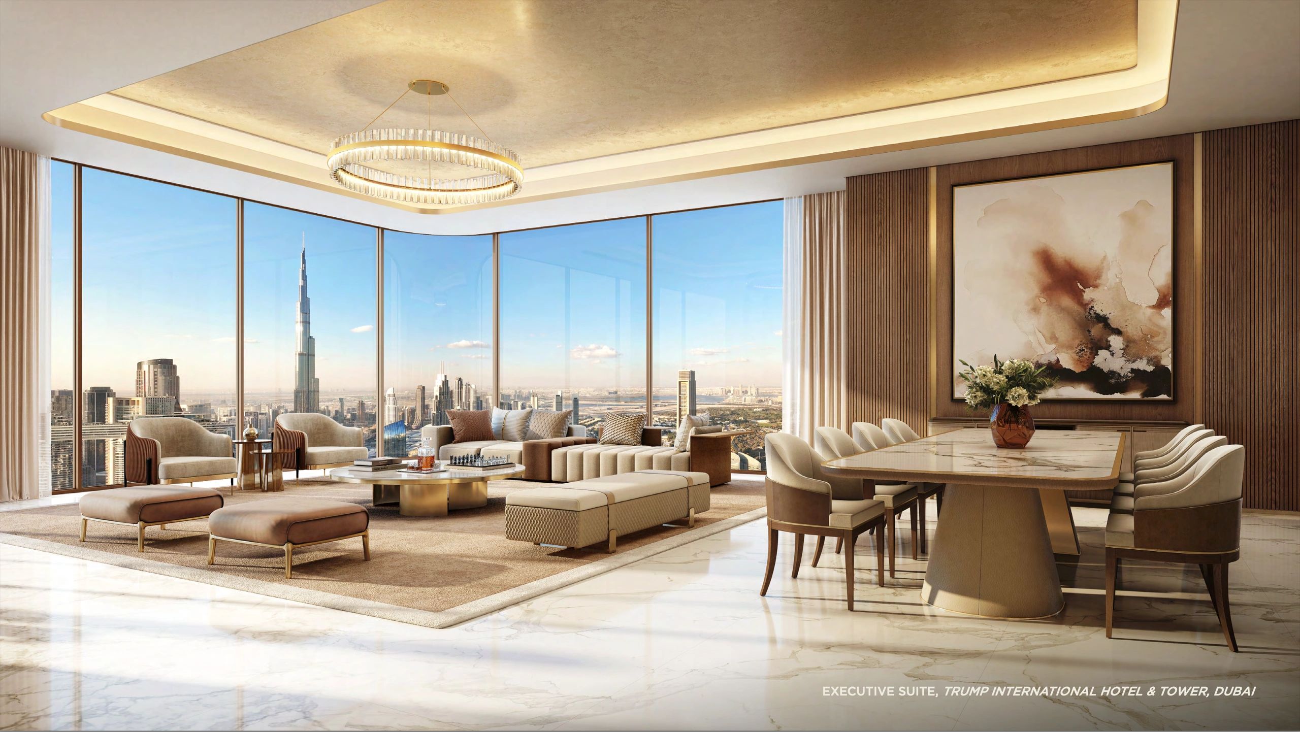 Trump Tower in Dubai UAE