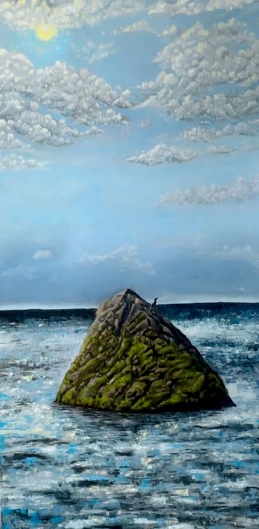 “The lone comerant”