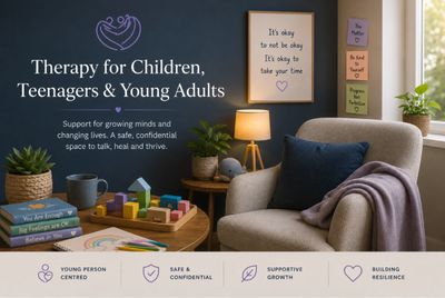 Therapy for children, teenagers and young adults to support emotional wellbeing, confidence and resi