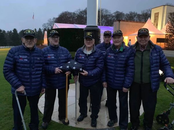Luxembourg National Cemetary visit.