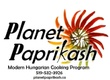 Planet Paprikash Modern Hungarian Cooking Program