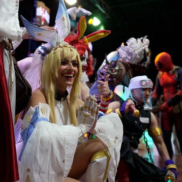 cosplay guest at the weebstop