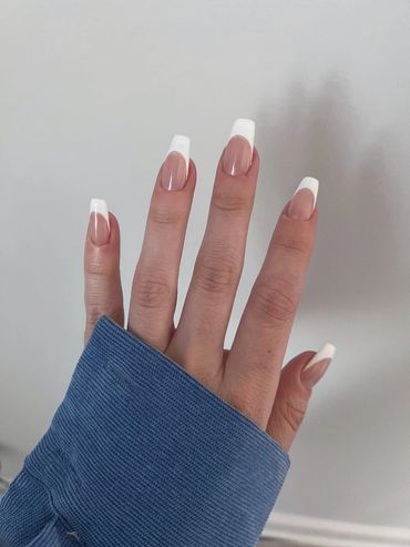 French Manicure Art of Nails in Lake Hiawatha, NJ Nail Salon