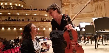 Desiree Elsevier and Carnegie Hall