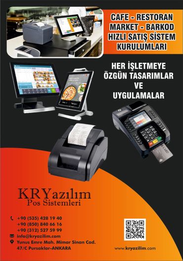 Cafe Restoran Market Barkod Hızlı Satış Sistem Kurulumları