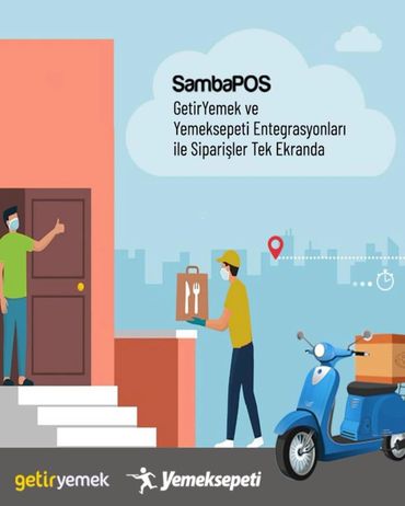 SambaPOS Yemek Sepeti ve Getir Yemek Entegrasyonu