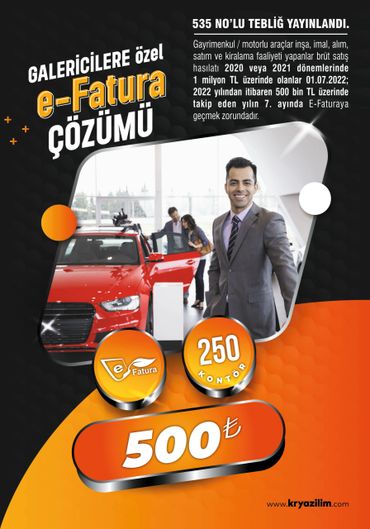 Galericilere Özel E Fatura
