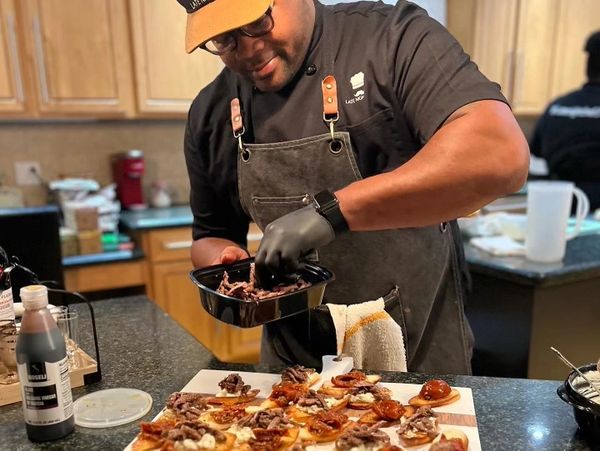 In home private dinner.