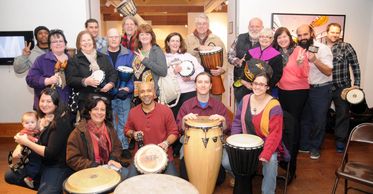 Drum Circles at The Noyes Museum
Galloway, New Jersey
