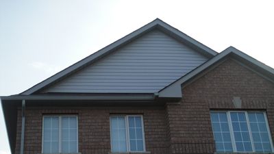 Residential home in Markham with exterior siding upgrade