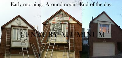 Residential siding installation on a suburban Toronto-area home