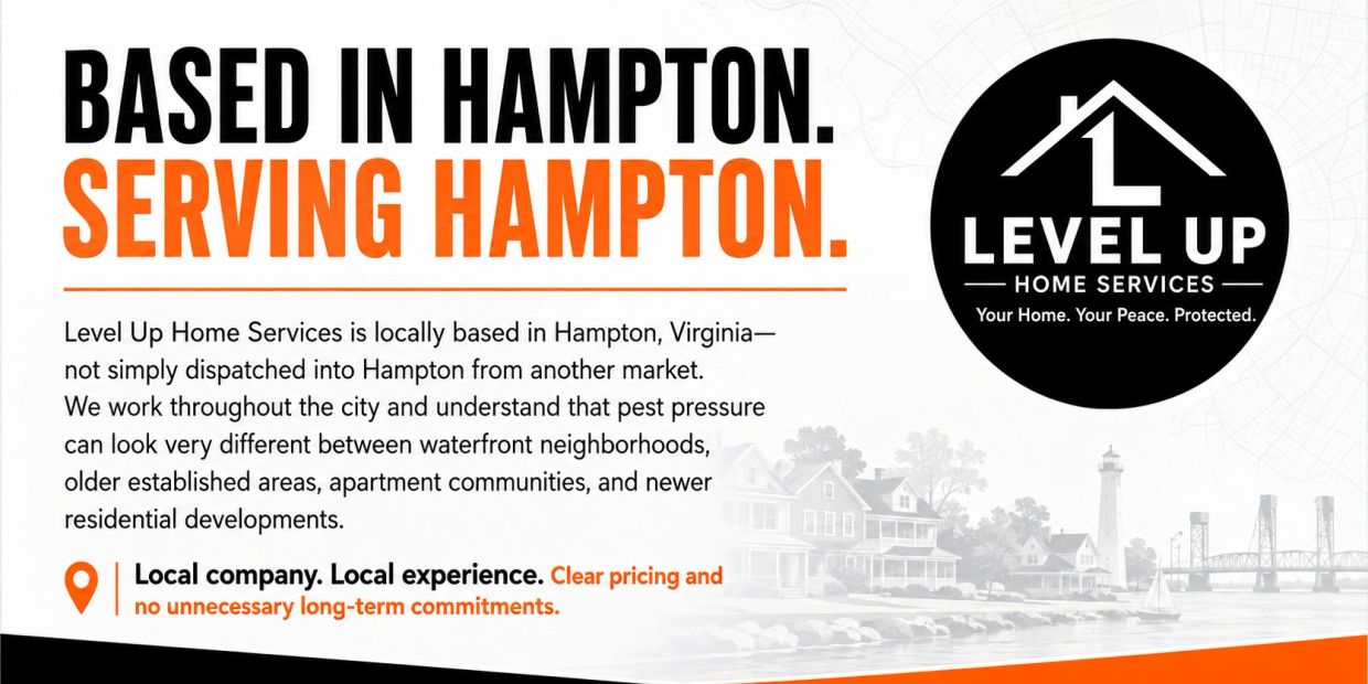 Level Up Home Services based in and serving Hampton, Virginia.