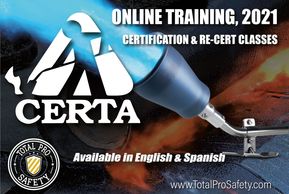 CERTA ROOFING TORCH APPLICATOR TRAINING CLASS ONLINE CERTIFICATION AND RE-CERT